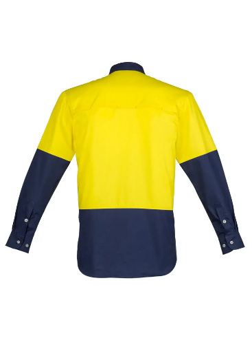 Picture of Syzmik, Mens Hi Vis Spliced Industrial Shirt